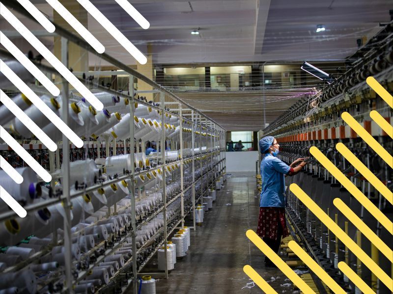 Mercado têxtil em expansão: demanda por peças de reposição cresce no Brasil